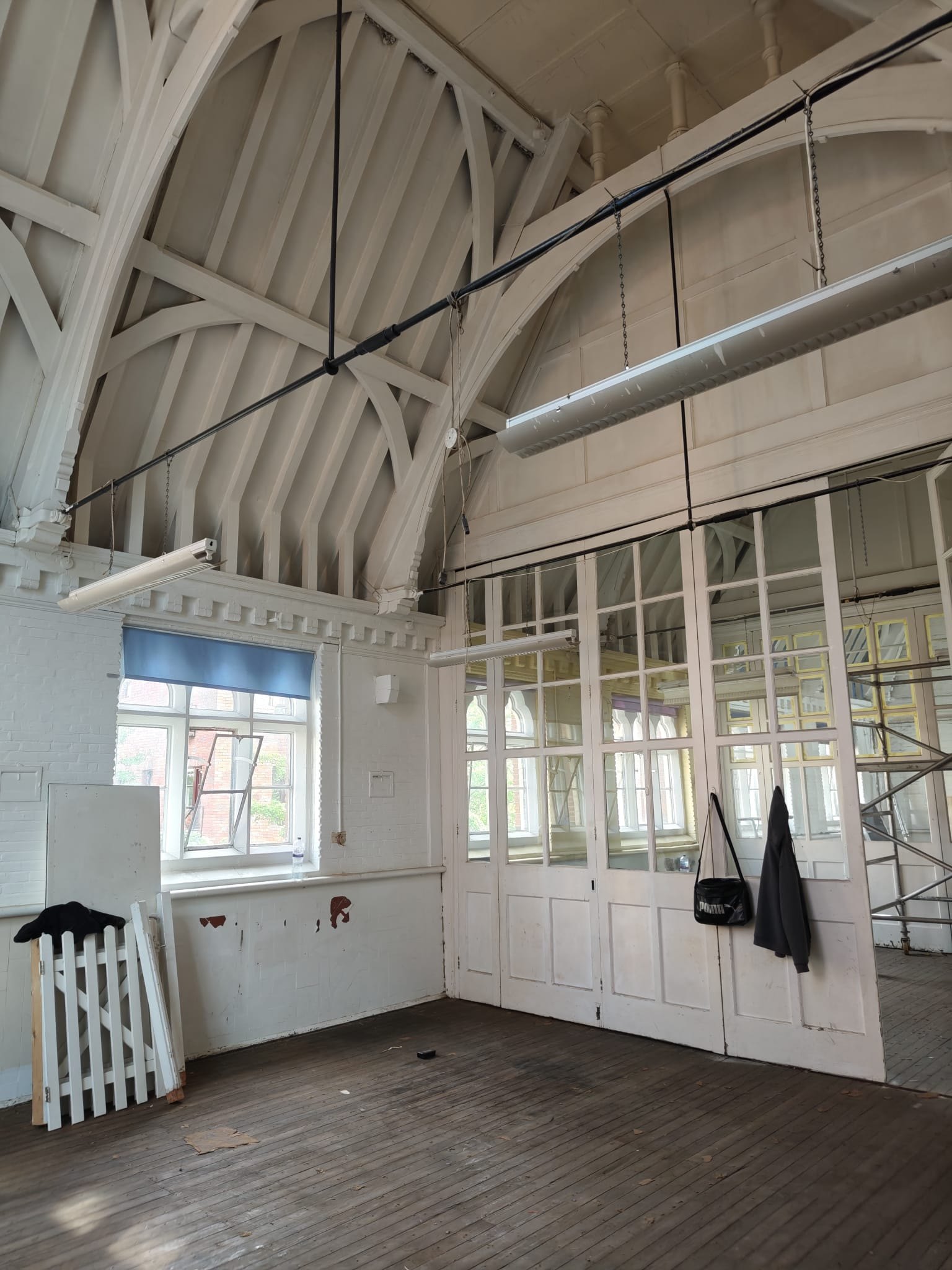 Hall refurbishment — strip-out